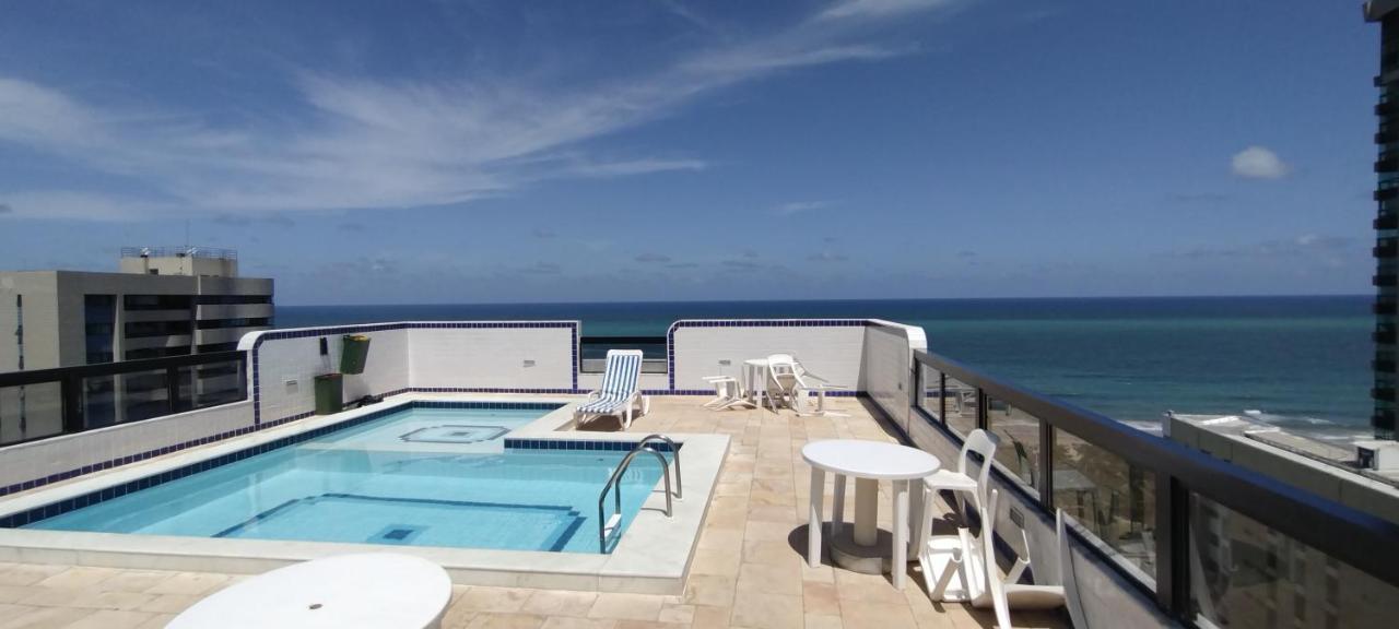 Apartamento 150M Praia, Vista P Mar, E Piscina Na Cobertura レシフェ エクステリア 写真